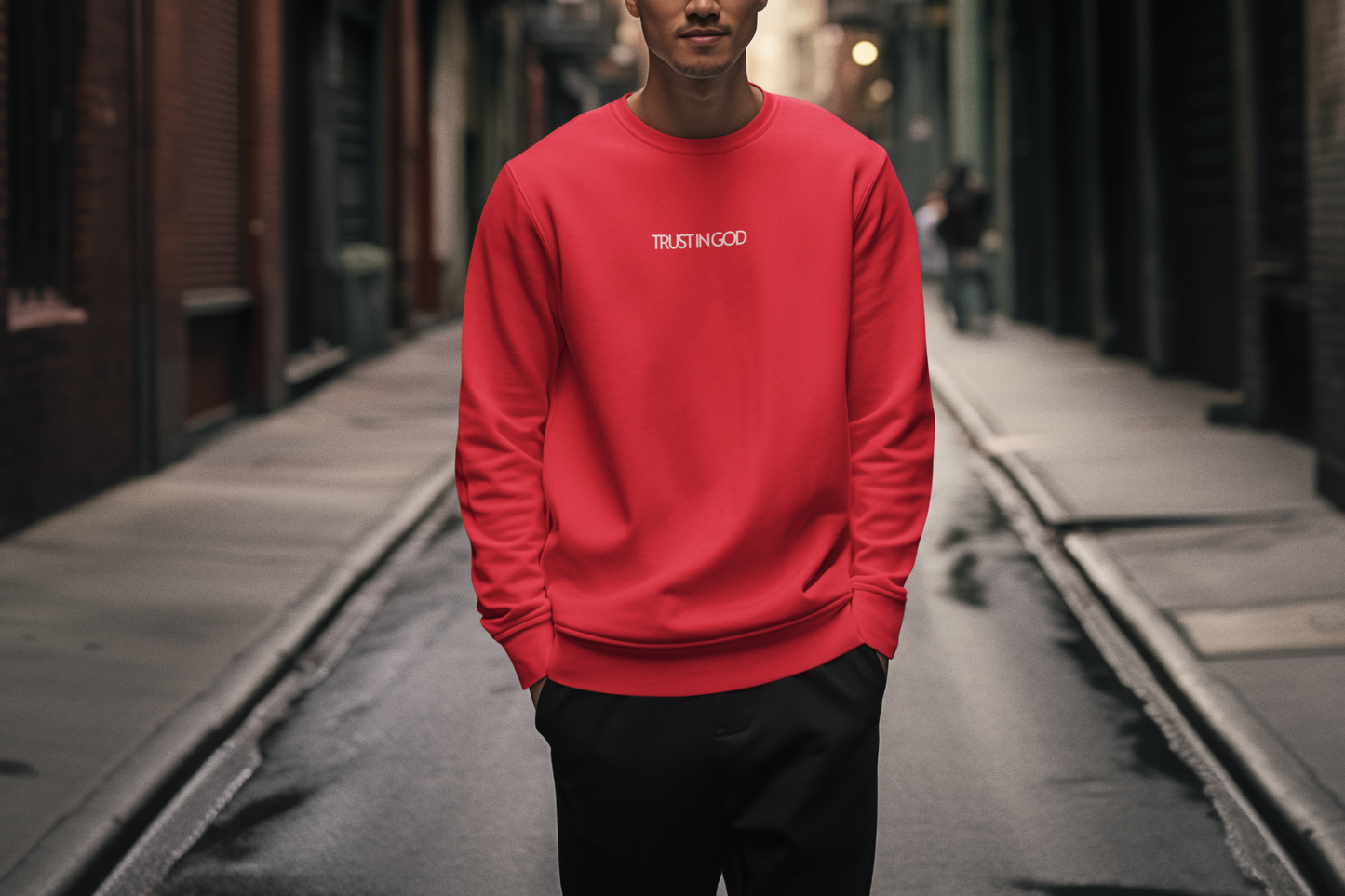 EMBROIDERED PREMIUM SWEATSHIRT