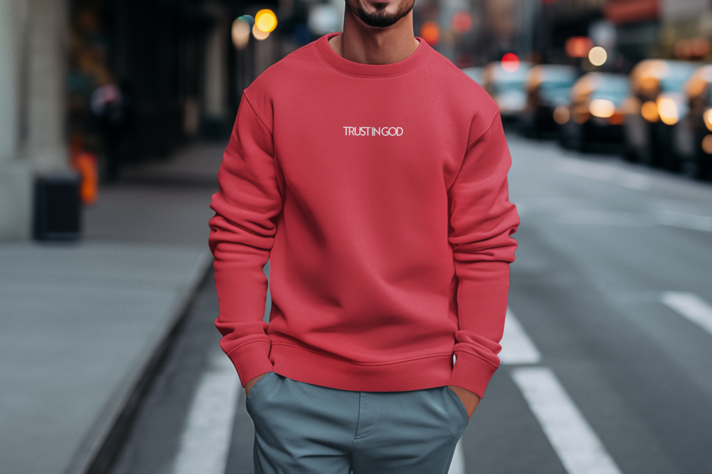 EMBROIDERED PREMIUM SWEATSHIRT
